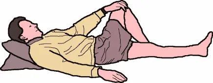 Piriformis Stretch Illustration